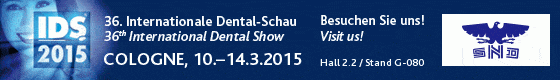 ids - Visit our booth at the International Dental Show 2015 (IDS) in Cologne, Germany